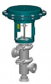 VÁLVULA PNEUMÁTICA PROPORCIONAL 3 VIAS MISTURADORA FIG. 1400/1500 AR/AD